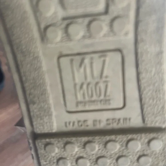 Miz Mooz Yellow Espadrilles with Brown Strap - Picture 5 of 5